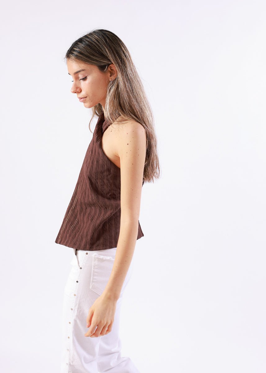 Top Petra Marrón - MOCCACHICA