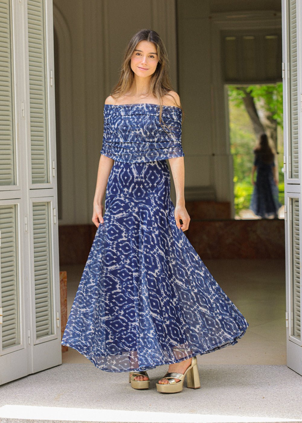 Vestido Celina Azul Marino - MOCCACHICA