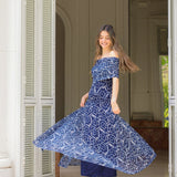 Vestido Celina Azul Marino - MOCCACHICA