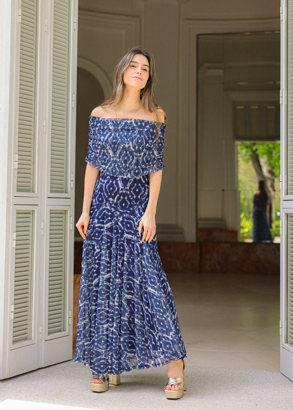 Vestido Celina Azul Marino - MOCCACHICA