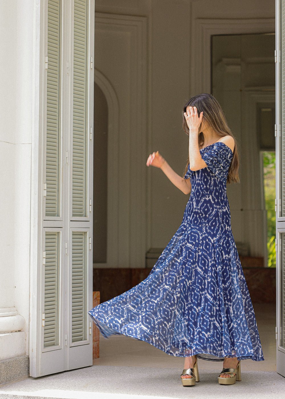 Vestido Celina Azul Marino - MOCCACHICA