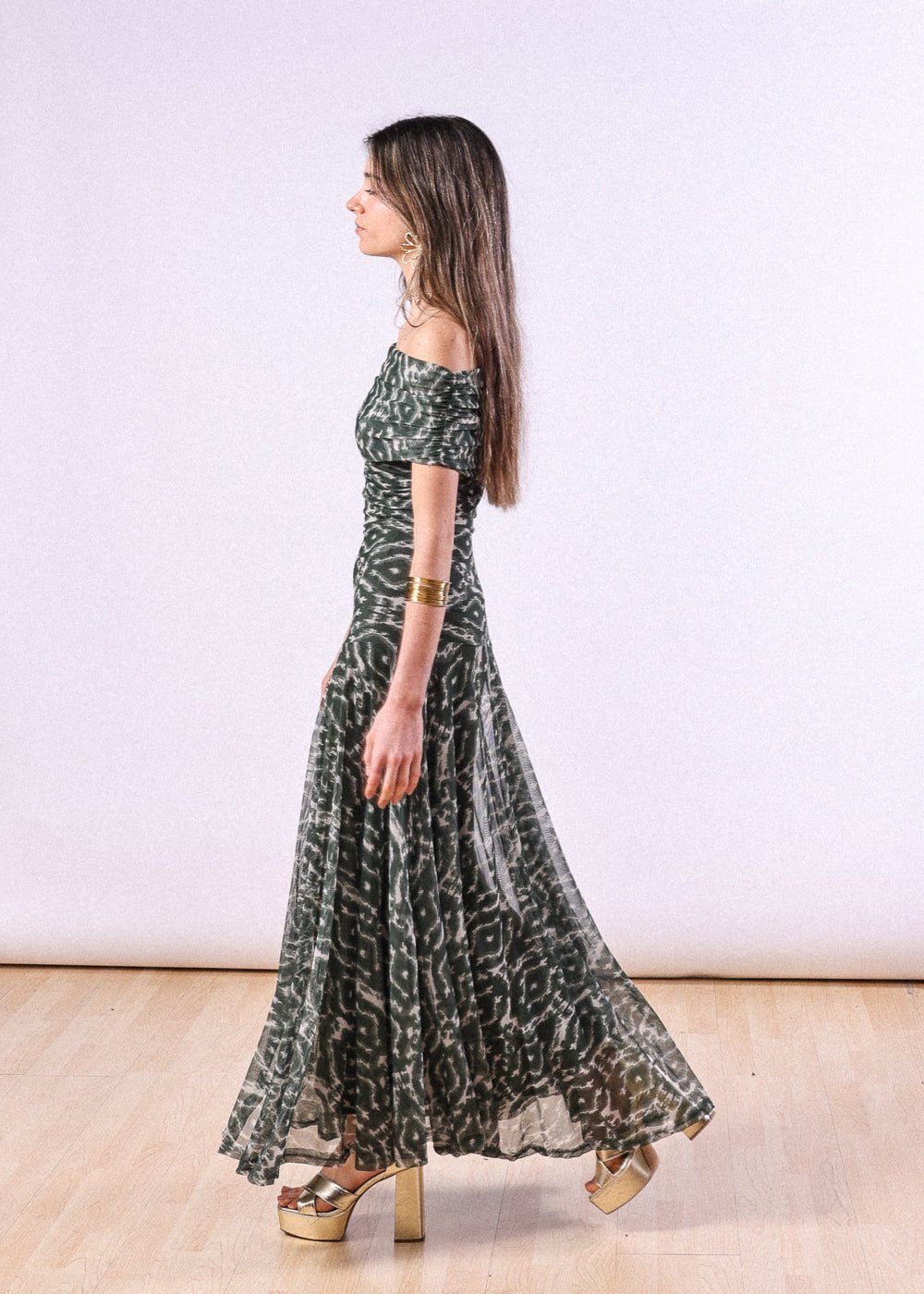 Vestido Celina Verde Oliva - MOCCACHICA