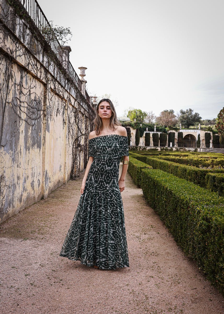 Vestido Celina Verde Oliva - MOCCACHICA