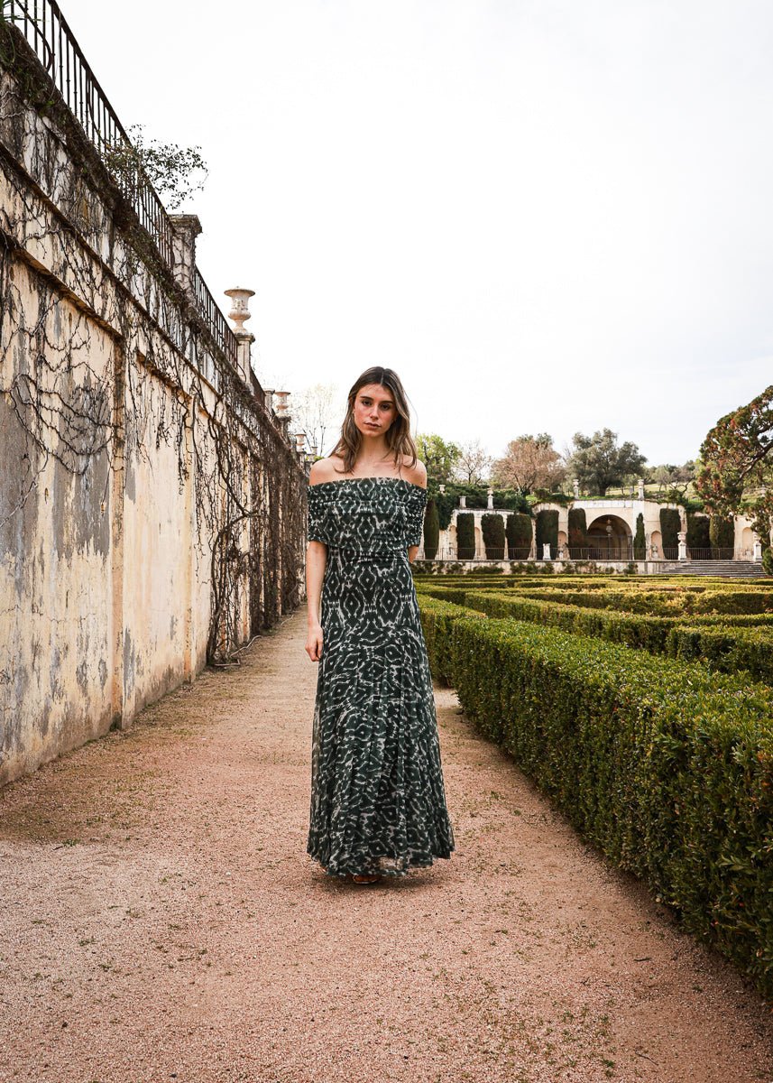 Vestido Celina Verde Oliva - MOCCACHICA