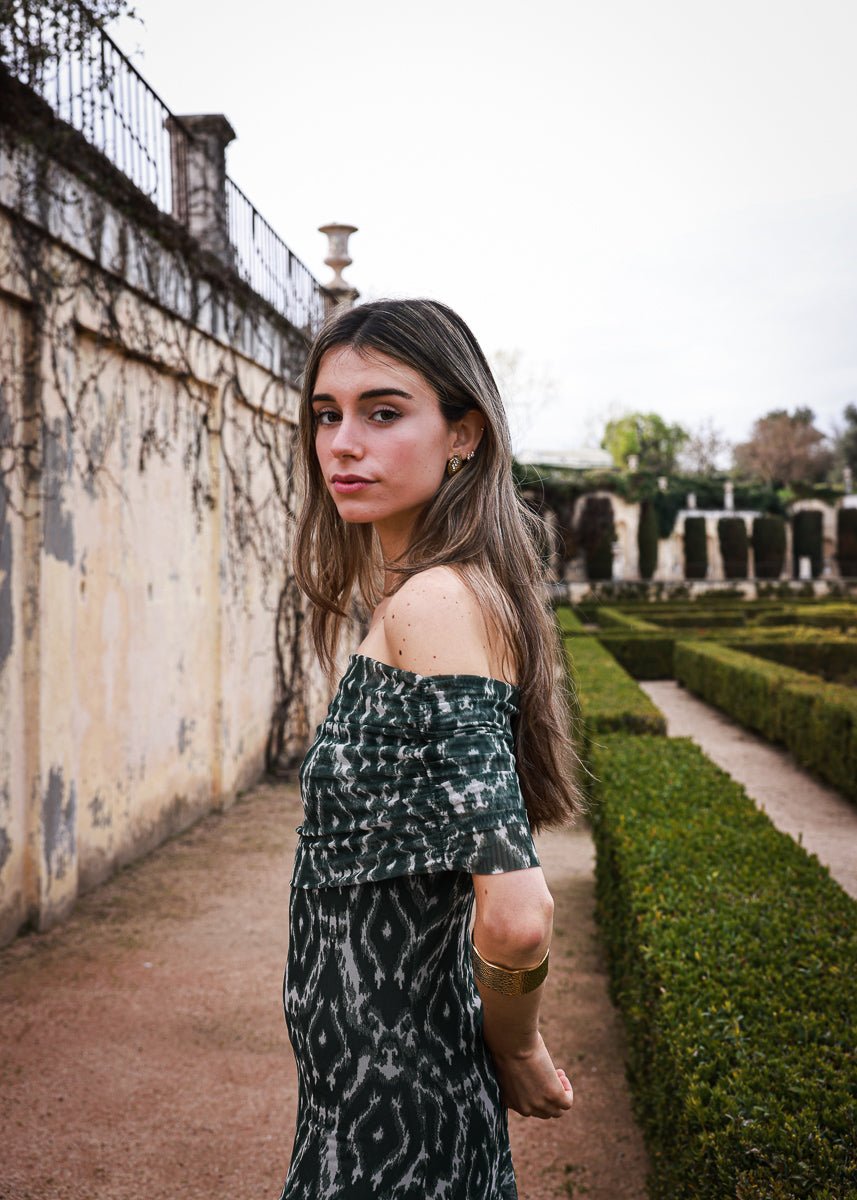 Vestido Celina Verde Oliva - MOCCACHICA