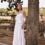 Vestido Laney Blanco - MOCCACHICA