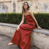 Vestido Laney Rojo - MOCCACHICA
