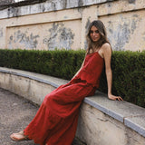 Vestido Laney Rojo - MOCCACHICA