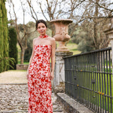 Vestido Lara Naranja - MOCCACHICA