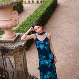 Vestido Sophia Azul - MOCCACHICA